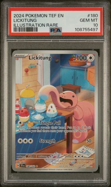PSA 10 Lickitung Temporal Forces 180/162