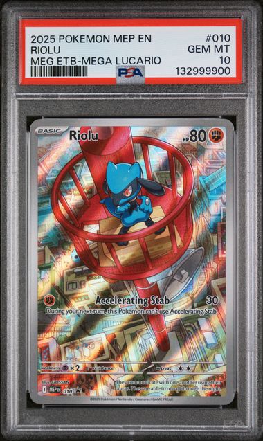 PSA 10 Riolu Mega Promo 010