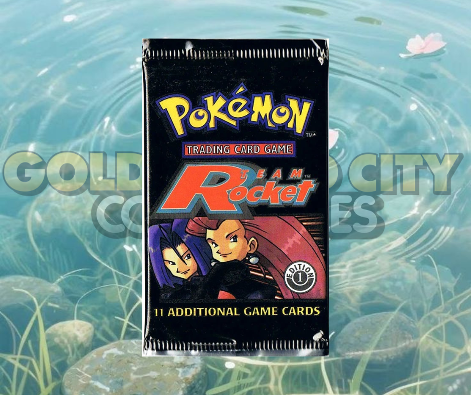 UNWEIGHED 1st Edition Team Rocket Booster Pack