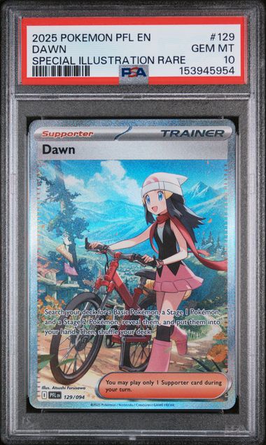PSA 10 Dawn Phantasmal Flames 129/094
