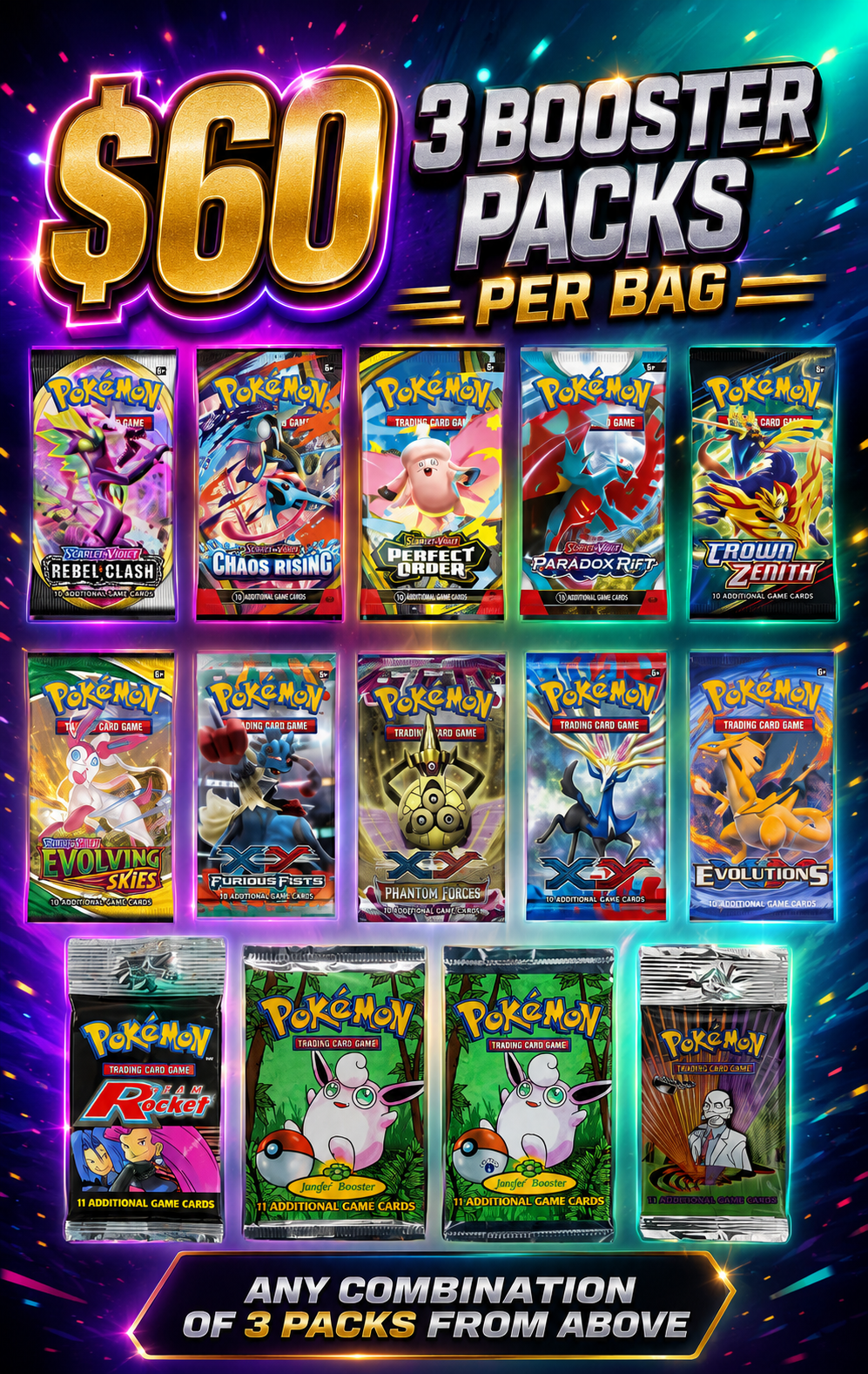 Mystery Pack Bag