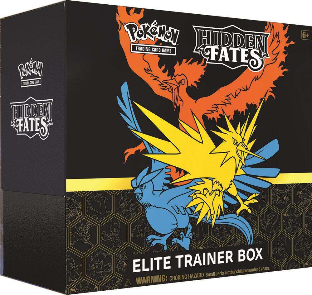 Sun & Moon Hidden Fates Elite Trainer Box