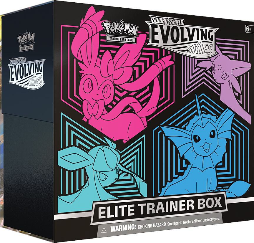 Sword & Shield Evolving Skies Elite Trainer Box Espeon