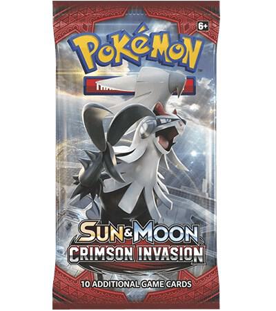 Sun & Moon Crimson Invasion Loose Pack