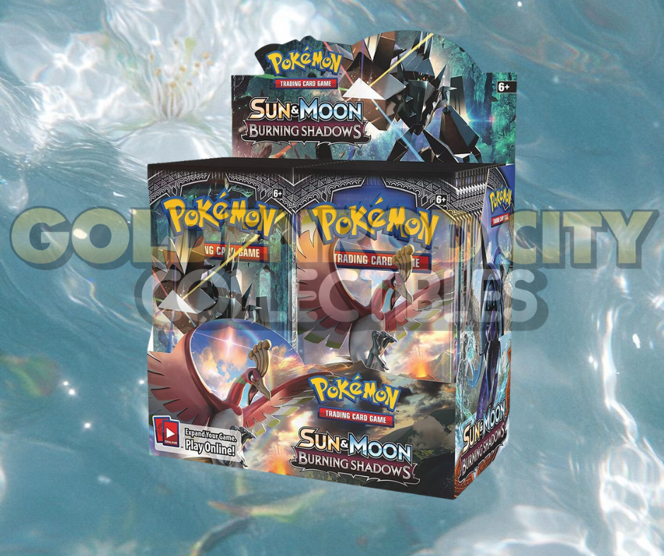 Sun and Moon Burning Shadows Booster Box