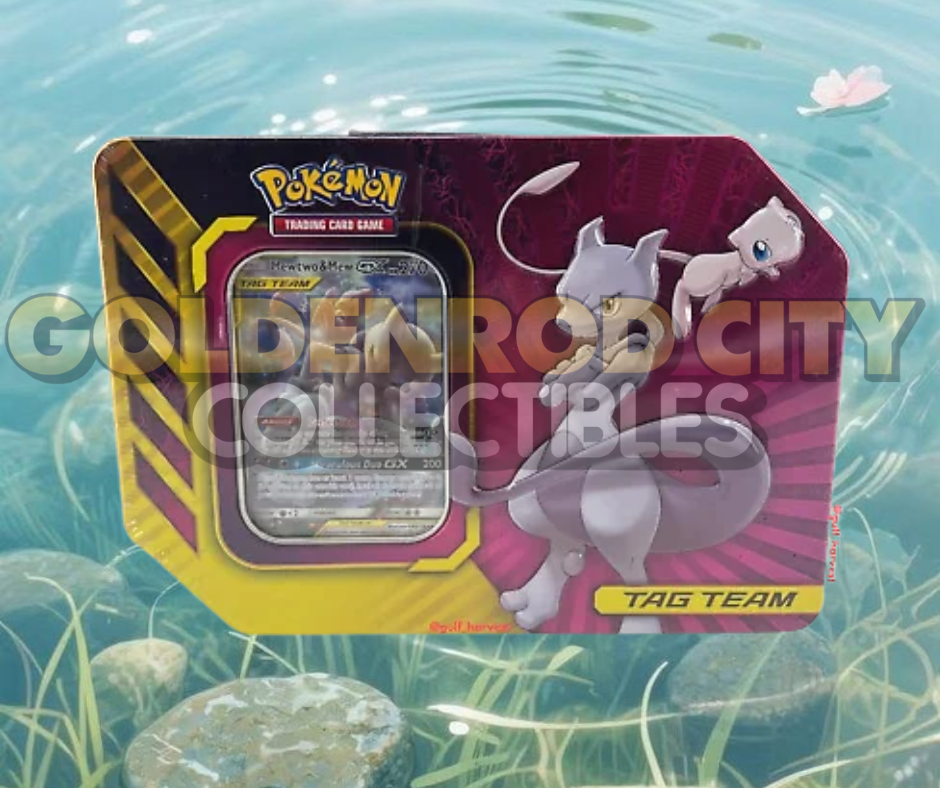 Mewtwo & Mew GX Tag Team Tin