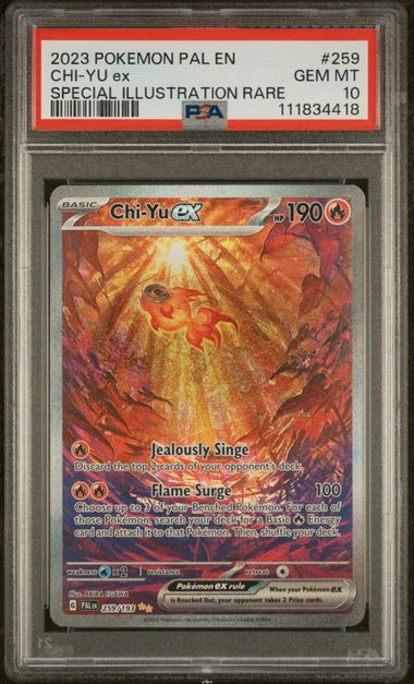 PSA 10 Chi-Yu ex Paldea Evolved 250/193