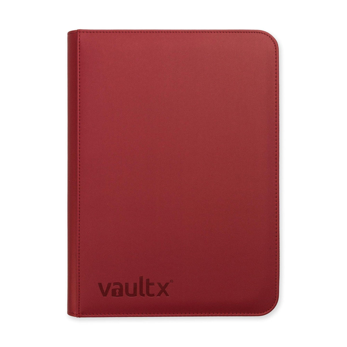 Vault X 12 Pocket Binder Metallic Red