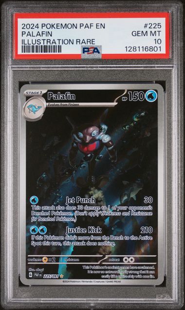 PSA 10 Palafin Paldean Fates 225/091