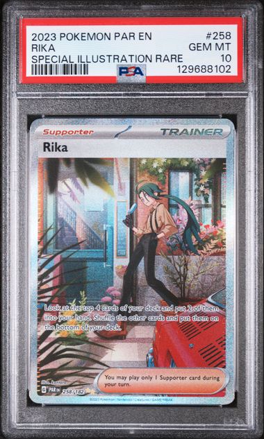 PSA 10 RIka Paradox Rift 258/182