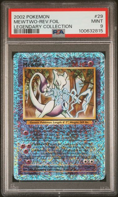 PSA 9 Mewtwo Legendary Collection 29/110
