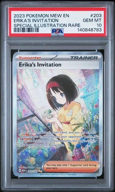 PSA 10 Erika's Invitation 151 203/165