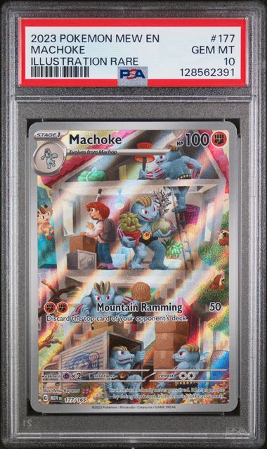 PSA 10 Machoke 151 177/165
