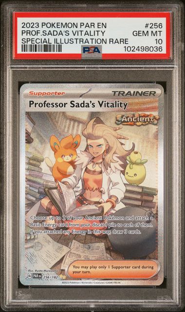 PSA 10 Professor Sada's Vitality 256/182