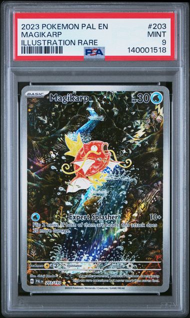 PSA 9 Magikarp Paldea Evolved 203/193