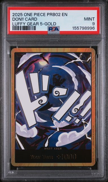 PSA 9 Don!! Card PRB02