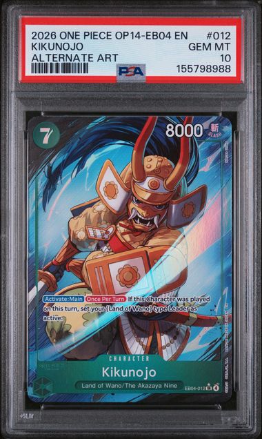 PSA 10 Kikunojo OP14-EB04 012