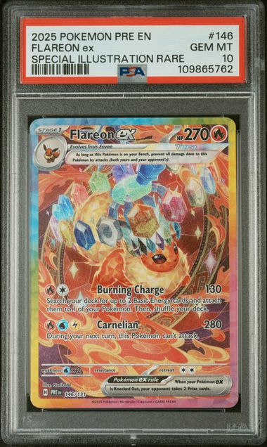 PSA 10 Flareon ex Prismatic Evolutions 146/131