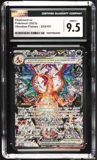 CGC 9.5 Charizard ex Obsidian Flames 223/197
