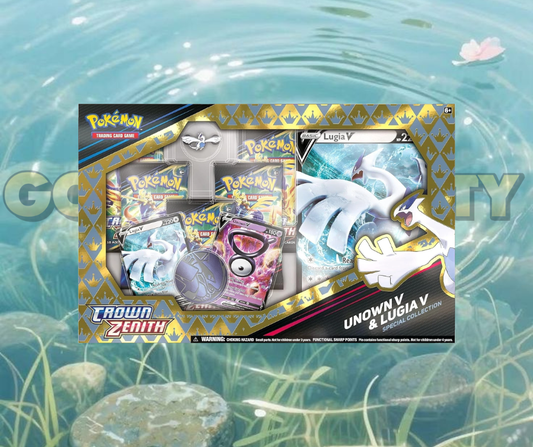 Crown Zenith Unown V & Lugia V Special Collection
