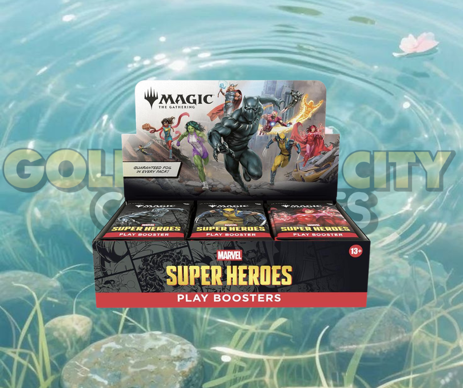 Super Heroes Play Booster Box