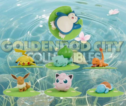 Grassland Sleeping Figure - Bulbasaur