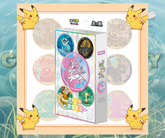 Eeveelutions Badge Set