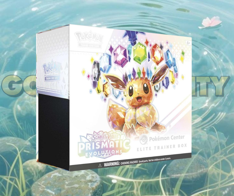Prismatic Evolutions Pokemon Center Exclusive Elite Trainer Box