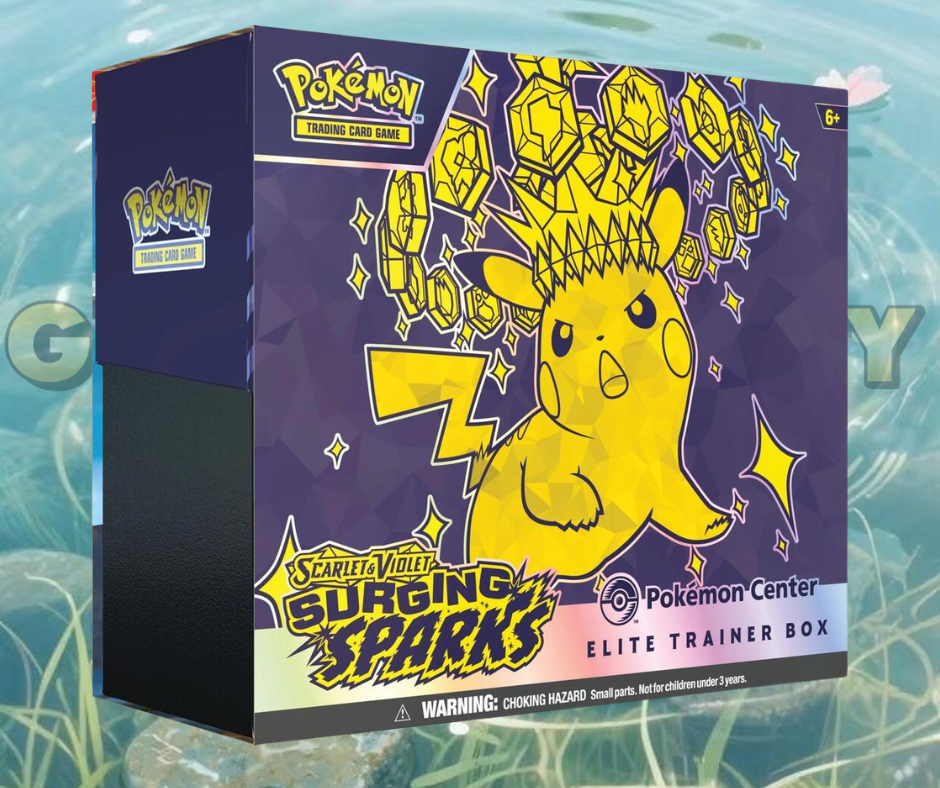 Surging Sparks Pokemon Center Elite Trainer Box