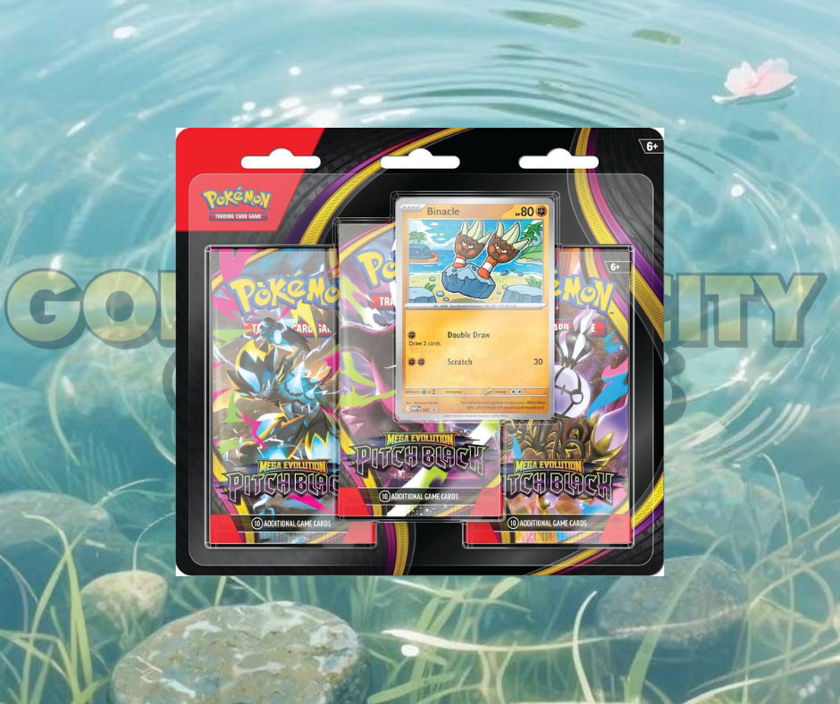 Pitch Black 3 Pack Blister