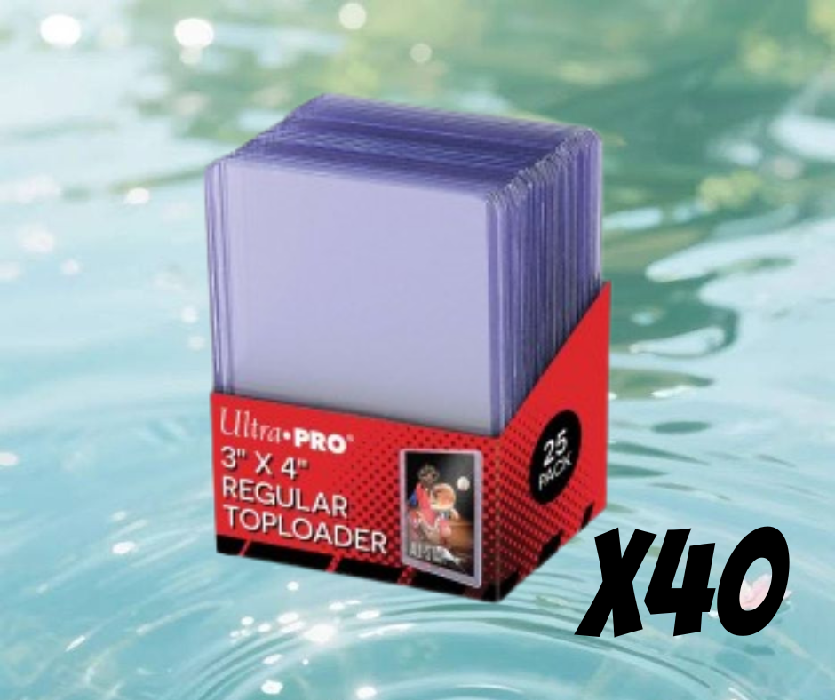 Ultra Pro 3x4 Toploader 25ct Case (40x25ct)