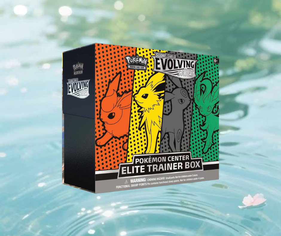 Evolving Skies Pokemon Center Elite Trainer Box [Jolteon/Flareon/Umbreon/Leafeon]
