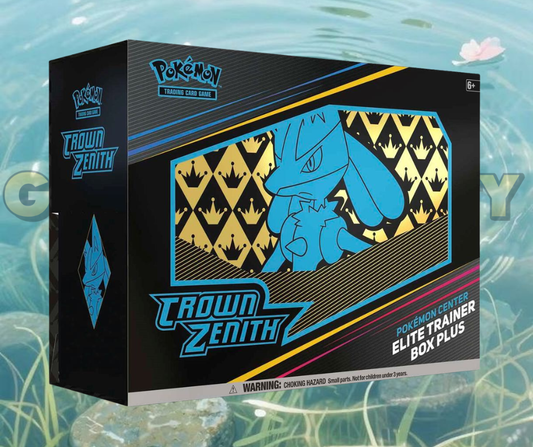 Crown Zenith Pokemon Center Elite Trainer Box Plus
