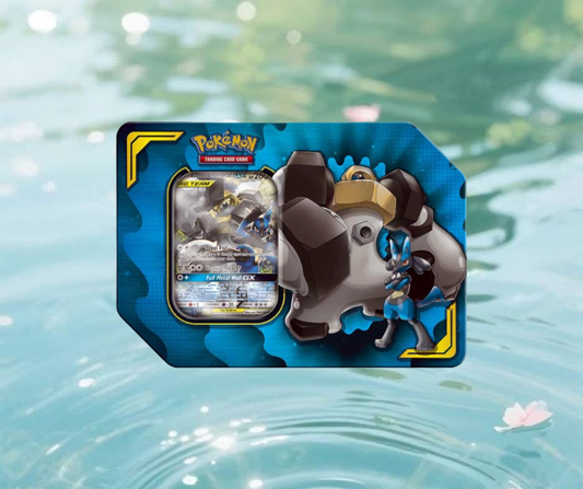 Lucario & Melmetal GX Tag Team Tin