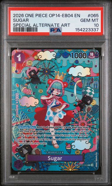 PSA 10 Sugar OP14-EB04 065