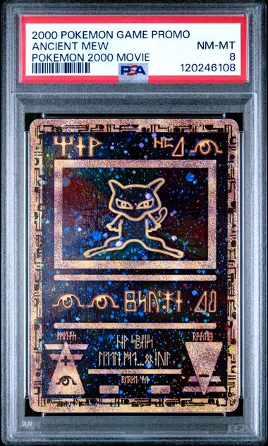 PSA 8 Ancient Mew Pokemon 2000 Movie Promo