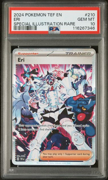 PSA 10 Eri Temporal Forces 210/162