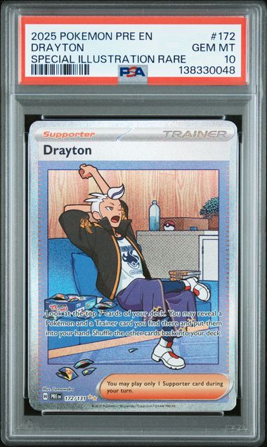 PSA 10 Drayton Prismatic Evolutions 172/131