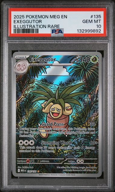 PSA 10 Exeggutor Mega Evolution 135/132