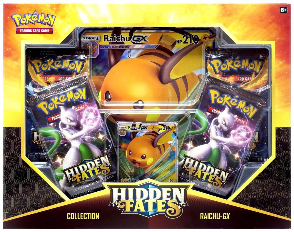 Raichu GX Collection “Hidden Fates”