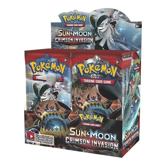 Sun & Moon Crimson Invasion Booster Box
