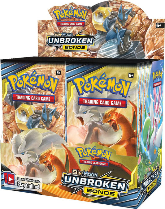 Sun & Moon Unbroken Bonds Booster Box