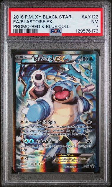 PSA 7 Blastoise ex XY Promo XY122