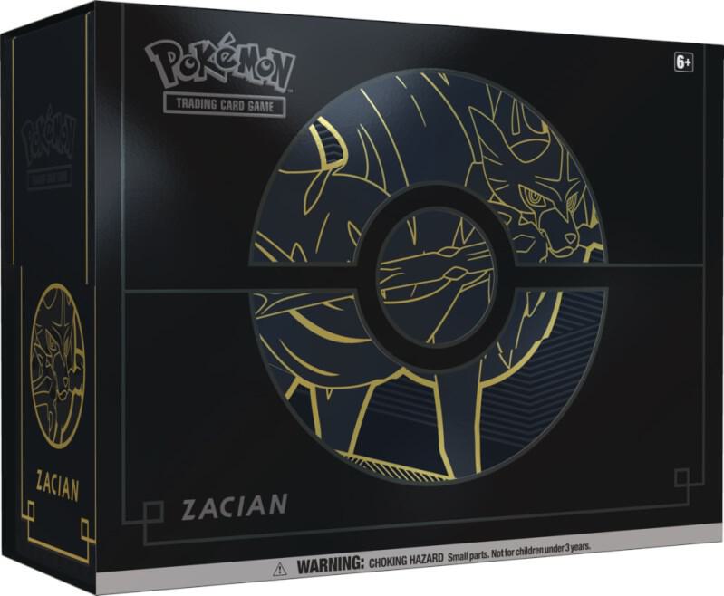 SWSH Zacian/Zamazenta Elite Trainer Box “Black”