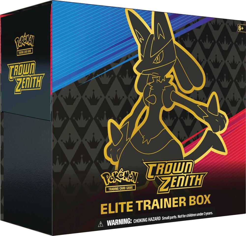 Sword & Shield Crown Zenith Elite Trainer Box