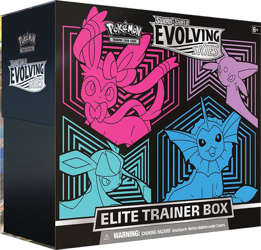 Sword & Shield Evolving Skies Elite Trainer Box Espeon