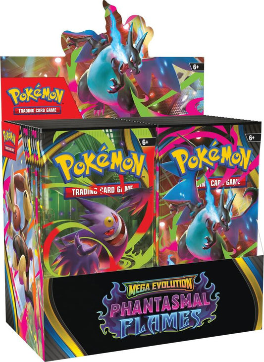 Mega Evolutions Phantasmal Flames Booster Box