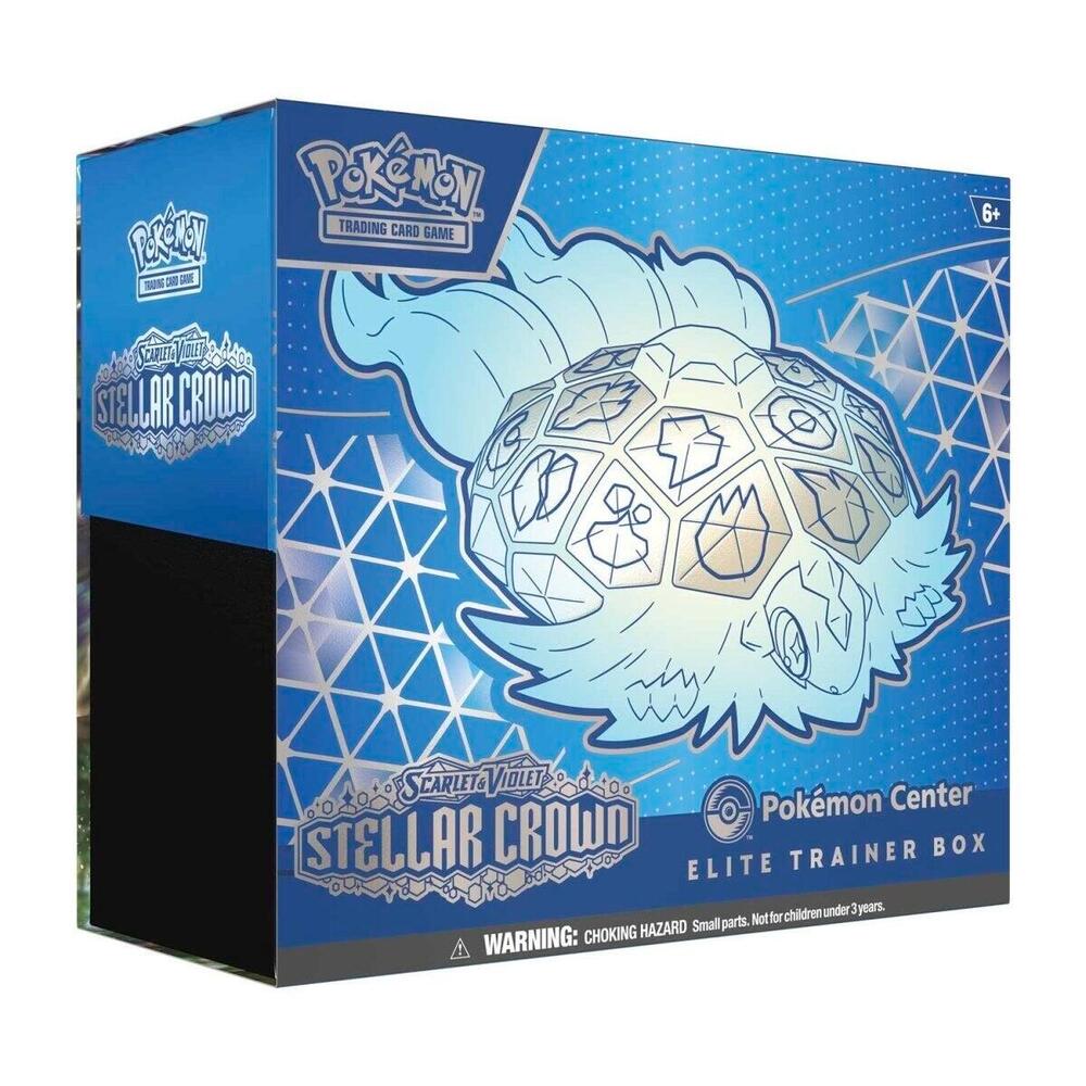 Scarlet & Violet Stellar Crown Pokemon Center Exclusive Elite Trainer Box