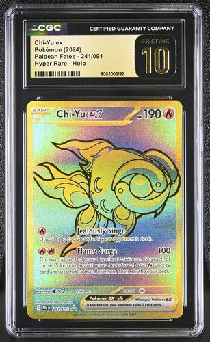 CGC Pristine 10 Chi-Yu ex Paldean Fates 241/091