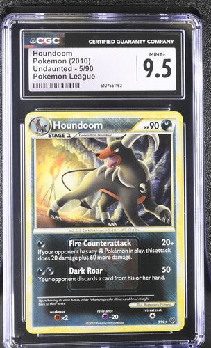 CGC 9.5 Houndoom Undaunted Japanese 5/90